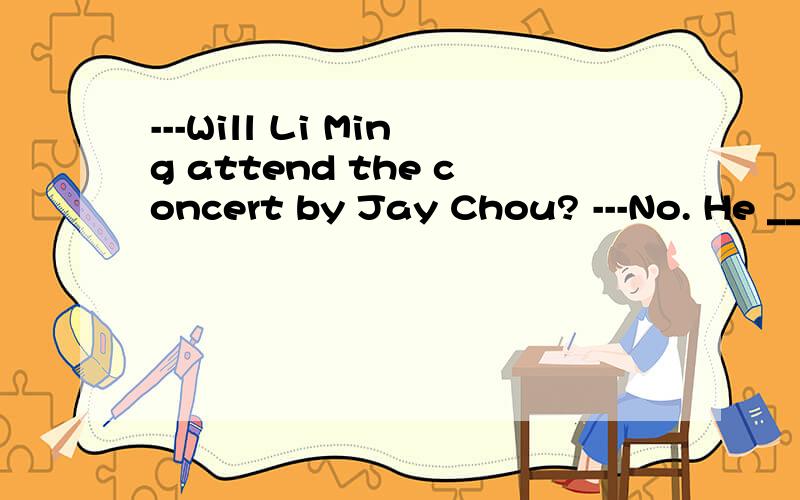 ---Will Li Ming attend the concert by Jay Chou? ---No. He _____ for the coming speech8---Will Li Ming attend the concert by Jay Chou?   ---No. He _____ for the coming speech contest lately. A. prepared    B. was preparing    C. has been preparing