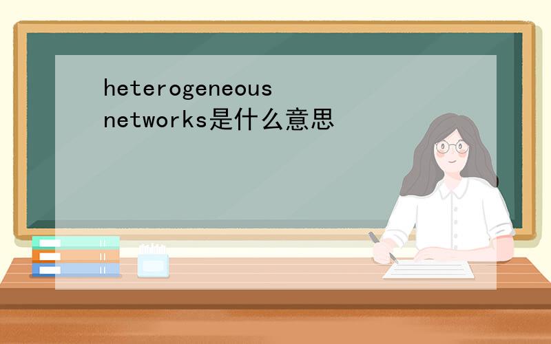 heterogeneous networks是什么意思